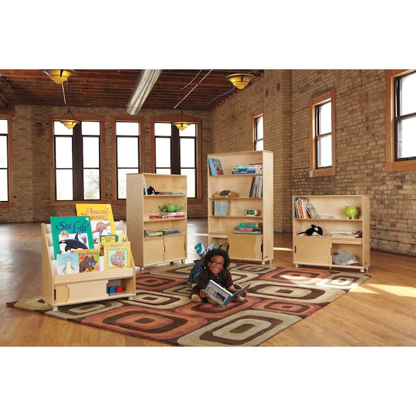 Jonti-Craft TrueModern Two-shelf Bookcase 1723JC - main